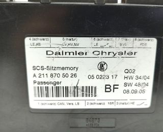 Módulo a2118705026 mercedes-benz clase 320 2105231