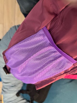 Zaino sacca impermeabile viola