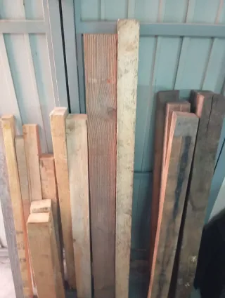 Listones de madera para proyectos