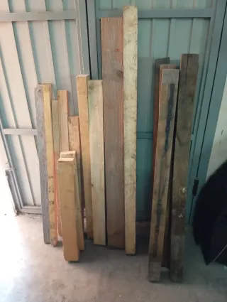 Listones de madera para proyectos