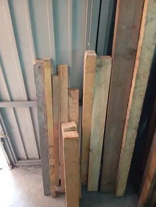 Listones de madera para proyectos