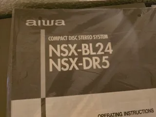 Aiwa NSX-DR5 Equipo de Sonido