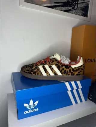 Adidas Samba OG Leopardo Rojo Talla 38