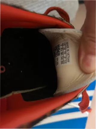 Adidas Samba OG Leopardo Rojo Talla 38.5