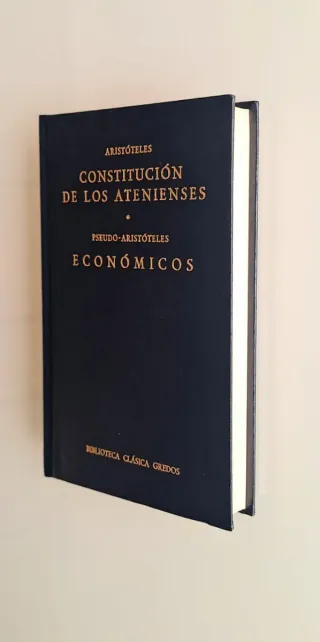 Constitución de los atenienses, Económicos, Gredos