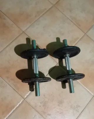 Mancuernas de gimnasio
