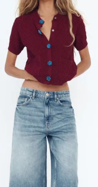 Chaqueta Zara botones Joya