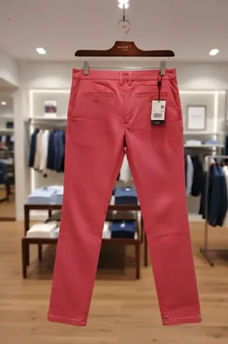 Bonito Pantalón Hackett London color Coral