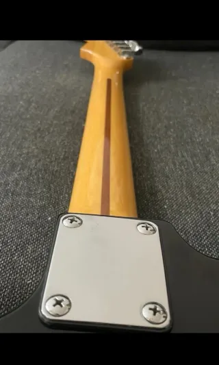 Samick Stratocaster Korea Guitarra Negra