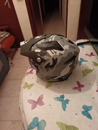 Casco Arcebir Camuflaje Enduro Nuevo
