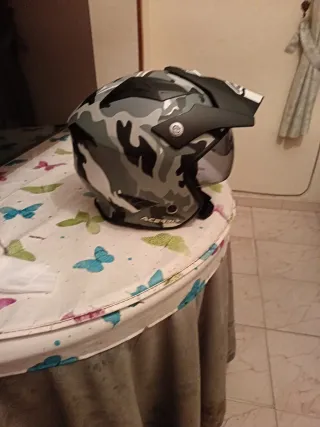Casco Arcebir Camuflaje Enduro Nuevo