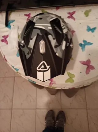 Casco Arcebir Camuflaje Enduro Nuevo