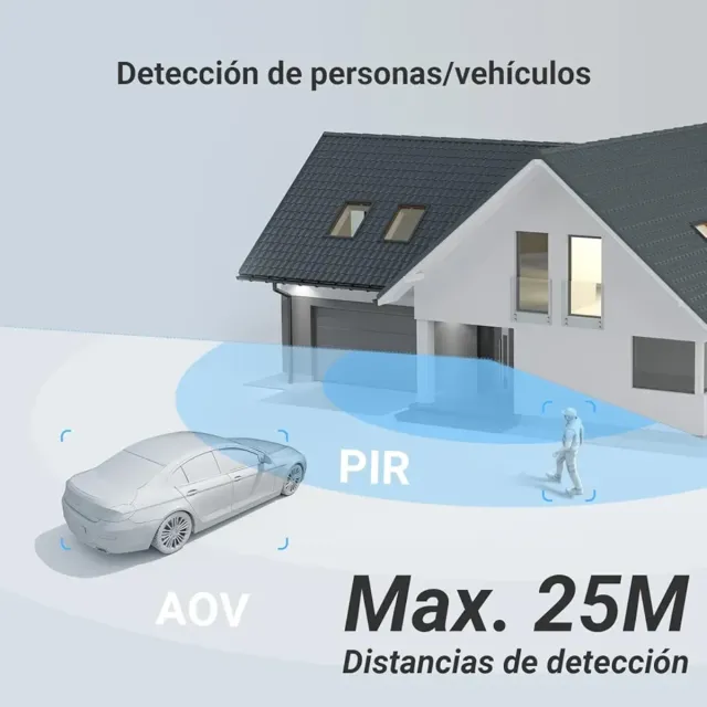 EZVIZ CB8 LITE Telecamera di Sorveglianza Esterna WiFi 4MP