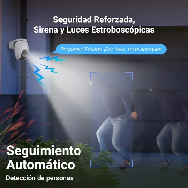 EZVIZ CB8 LITE Telecamera di Sorveglianza Esterna WiFi 4MP