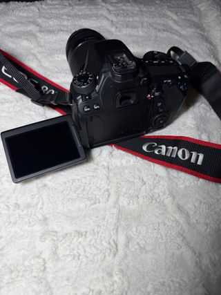Cámara Canon 80D + Objetivo 55-250mm