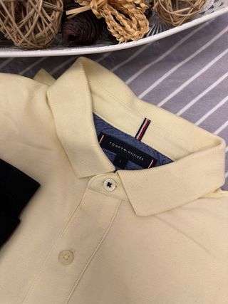 Pack 2 Polos Tommy Hilfiger Amarillo y Negro