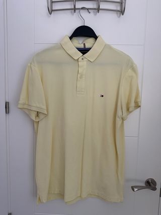 Pack 2 Polos Tommy Hilfiger Amarillo y Negro