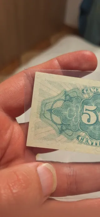 Billete 50 Céntimos España 1926