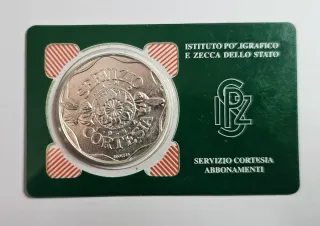 Medaglia Repubblica Italiana IPZS Argento