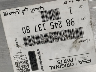 REFUERZO PARAGOLPES DELANTERO OPEL GRANDLAND X BH