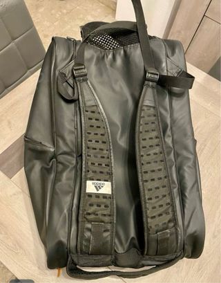 Paletero Adidas Cuero Negro