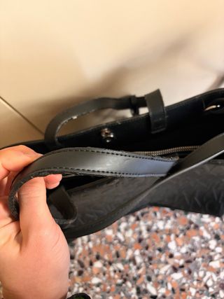 Borsa Armani Exchange Nera