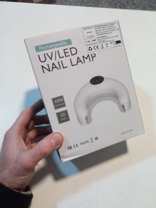 Lampada UV/LED Unghie Ricaricabile 45W