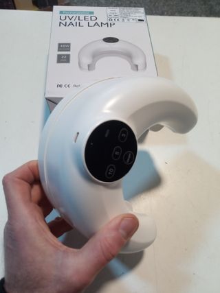 Lampada UV/LED Unghie Ricaricabile 45W