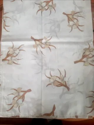 Cortina de Baño de tela CHYC Flores