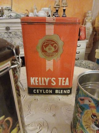 Collezione scatole di latta vintage