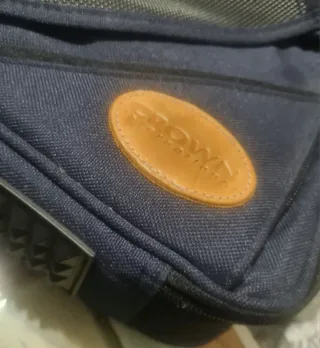 Borsa porta PC CROWN con tracolla doppio comparto