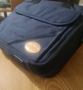 Borsa porta PC CROWN con tracolla doppio comparto