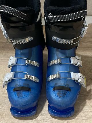 Botas de esquí junior Salomon azules