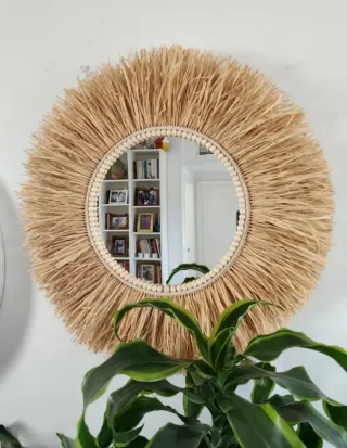 Espejo 72cms Macramé