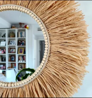 Espejo 72cms Macramé