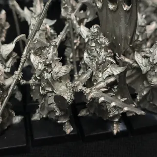 Guardia Negra Elfos Oscuros Warhammer Metal