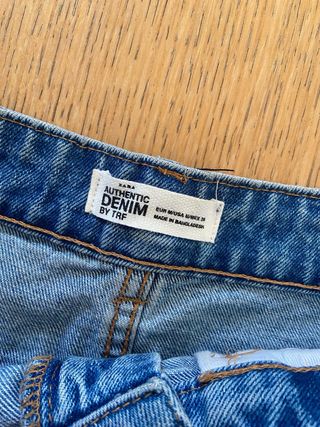 Falda vaquera Zara Talla M