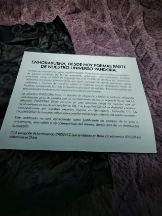 Pulsera Pandora Original Nueva