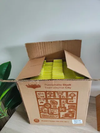 Alfombra juego suelo infantil ciudad