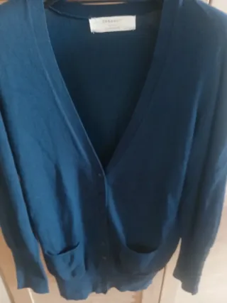 Cardigan blu ZARA