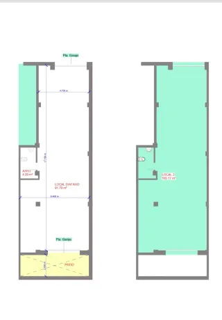 Alquiler de bajo comercial/almacen.