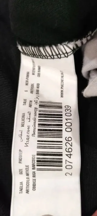 Maglietta donna grigio/bianco