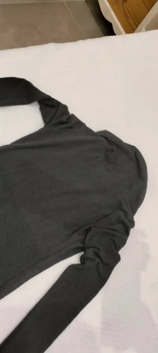 Maglietta donna grigio/bianco