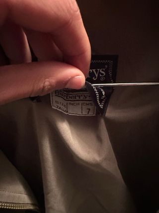 Chaqueta Burberry Verde Oliva