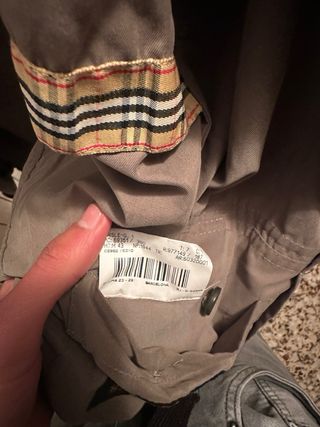 Chaqueta Burberry Verde Oliva