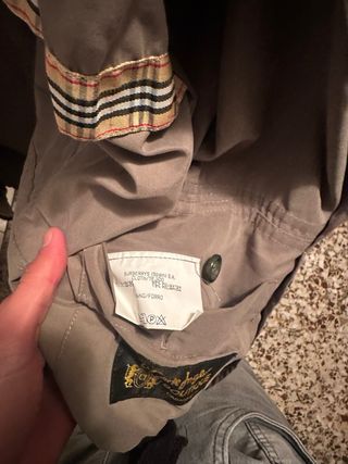 Chaqueta Burberry Verde Oliva