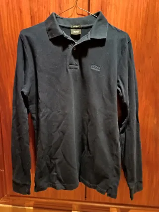 Polo Hugo Boss Manga Larga Talla S