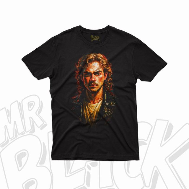 Camiseta Stranger Things Billy Algodón UNISEX