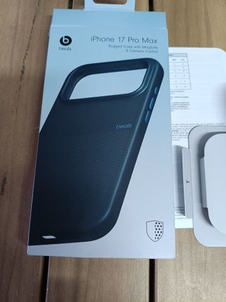 Funda Rugged de Beats con MagSafe y Control de Cámara para el iPhone 17 Pro Max – Azul rocoso