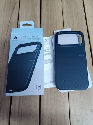 Funda Rugged de Beats con MagSafe y Control de Cámara para el iPhone 17 Pro Max – Azul rocoso